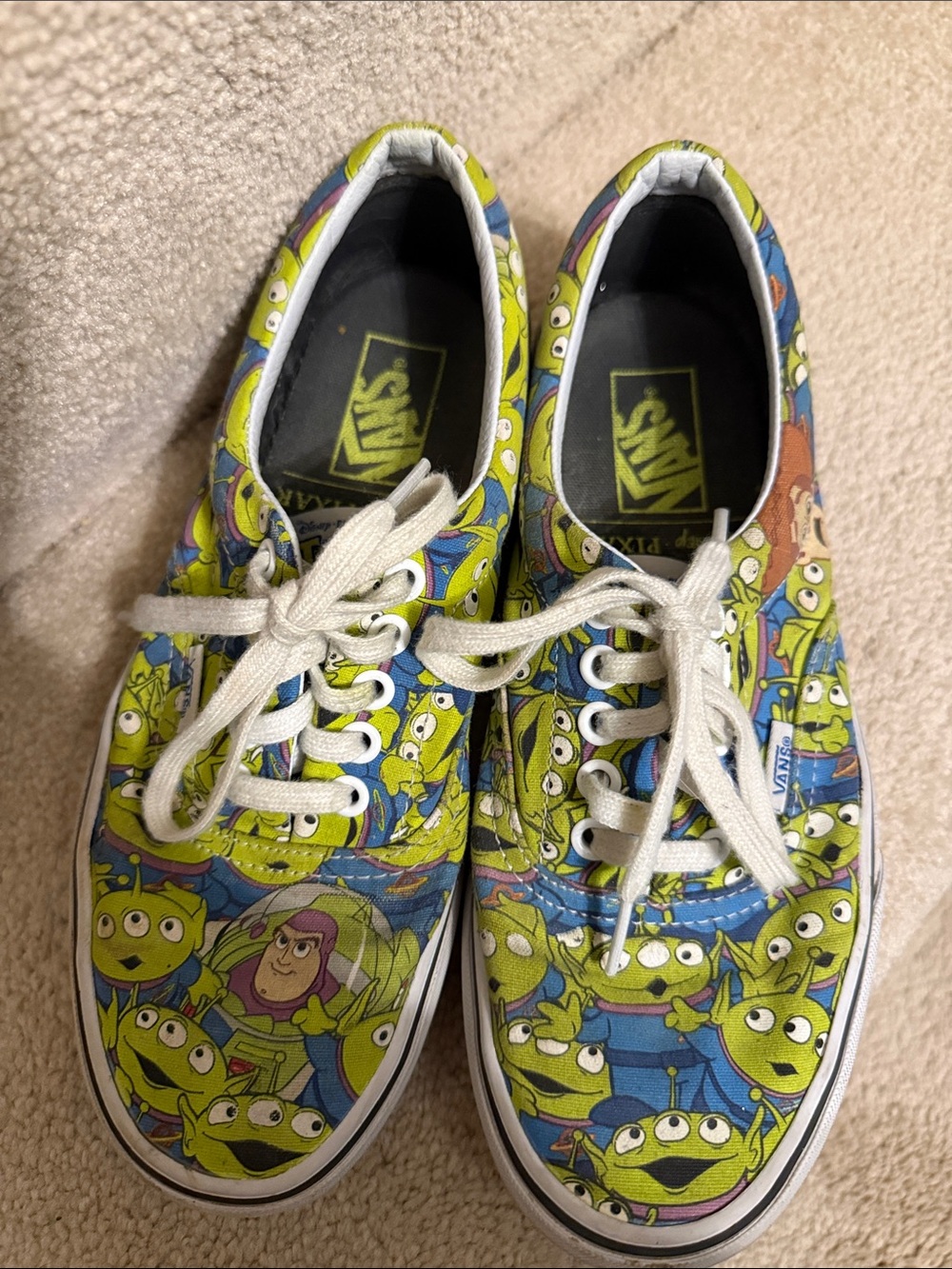 Vans x Disney Pixar Toy Story Aliens Era Sneakers Sz 8.5